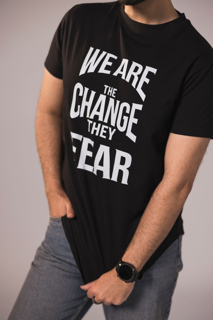 Men Premium Graphic Tees - Black