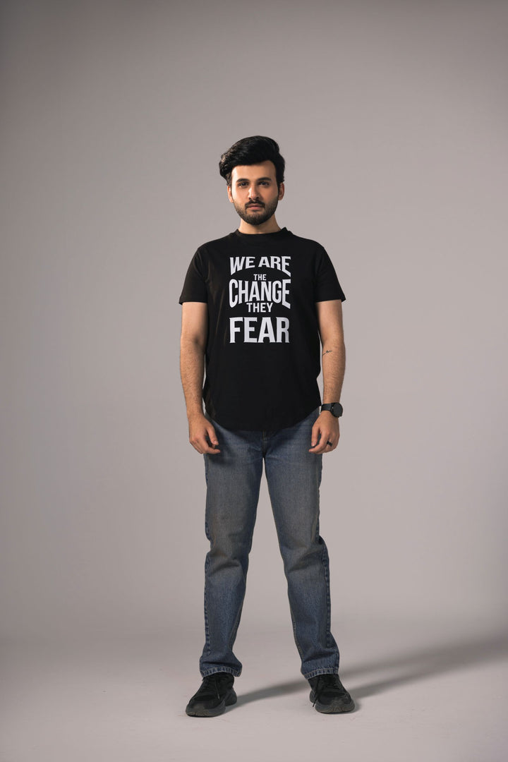 Men Premium Graphic Tees - Black