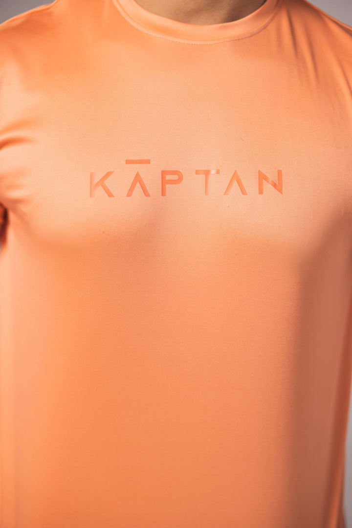 Men Long Sleeve T-Shirt - Peach