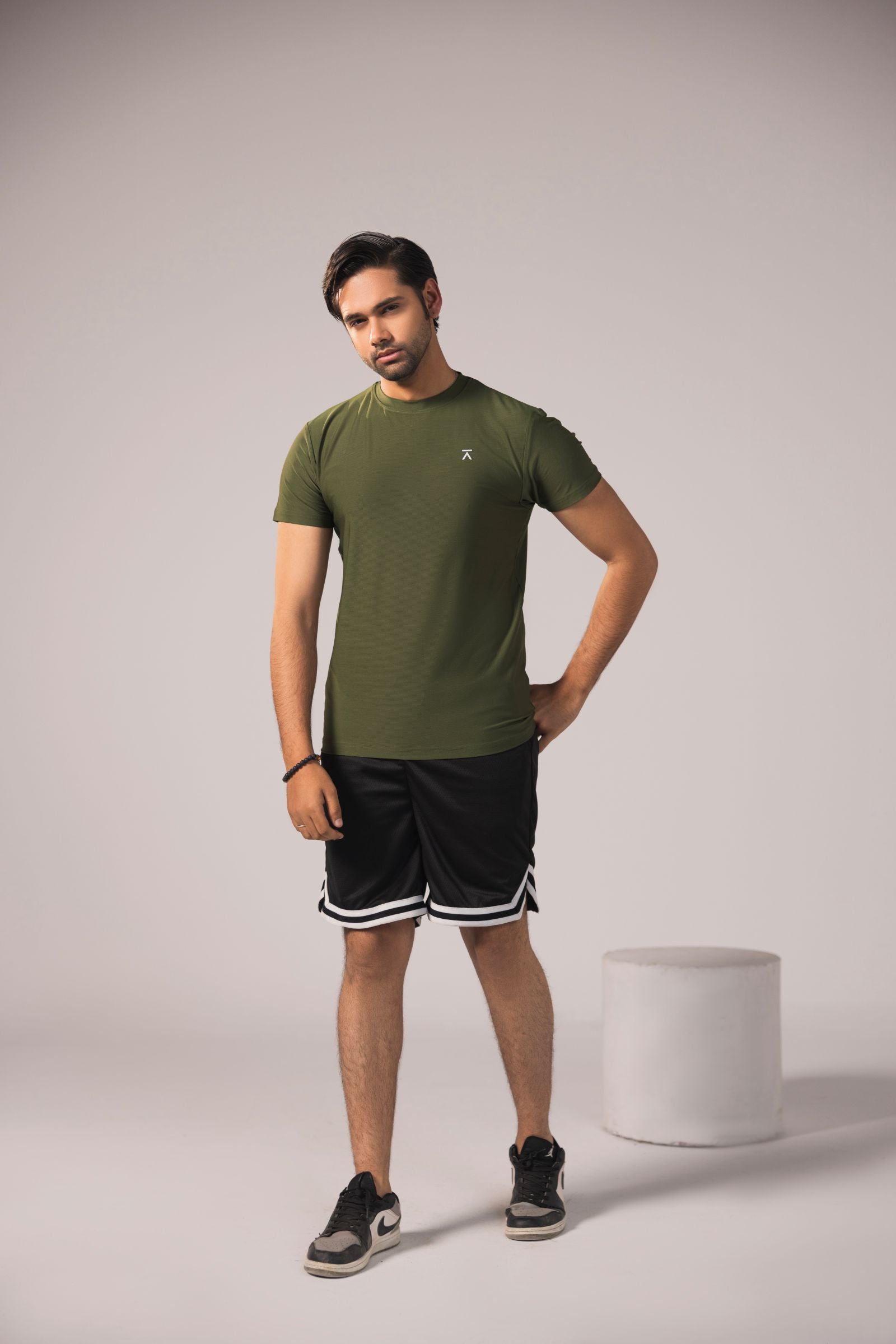 Men Active Mesh Shirt - Olive