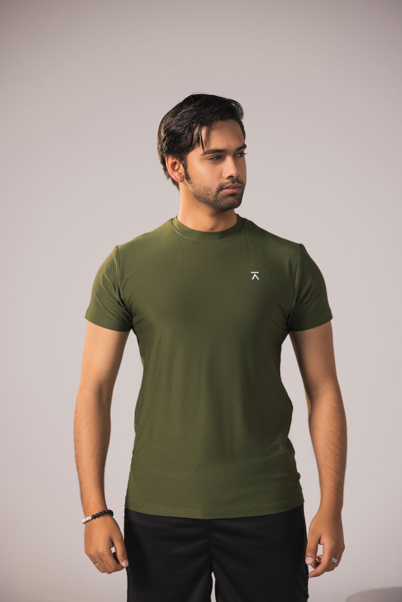 Men Active Mesh Shirt - Olive