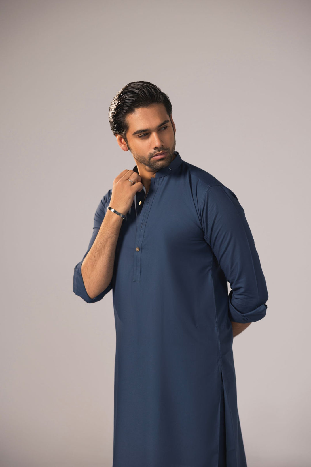 Urban Drape - Teal Blue Kurta Trouser
