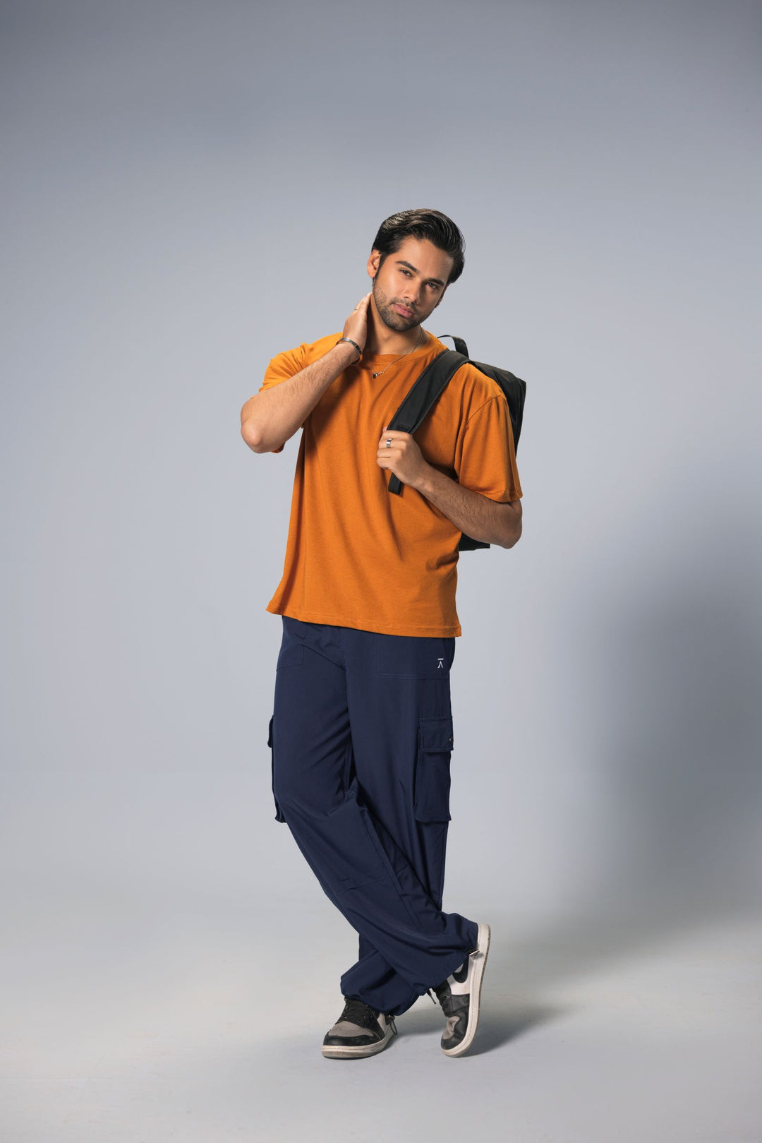 Men Over-Sized T-Shirt - Rust