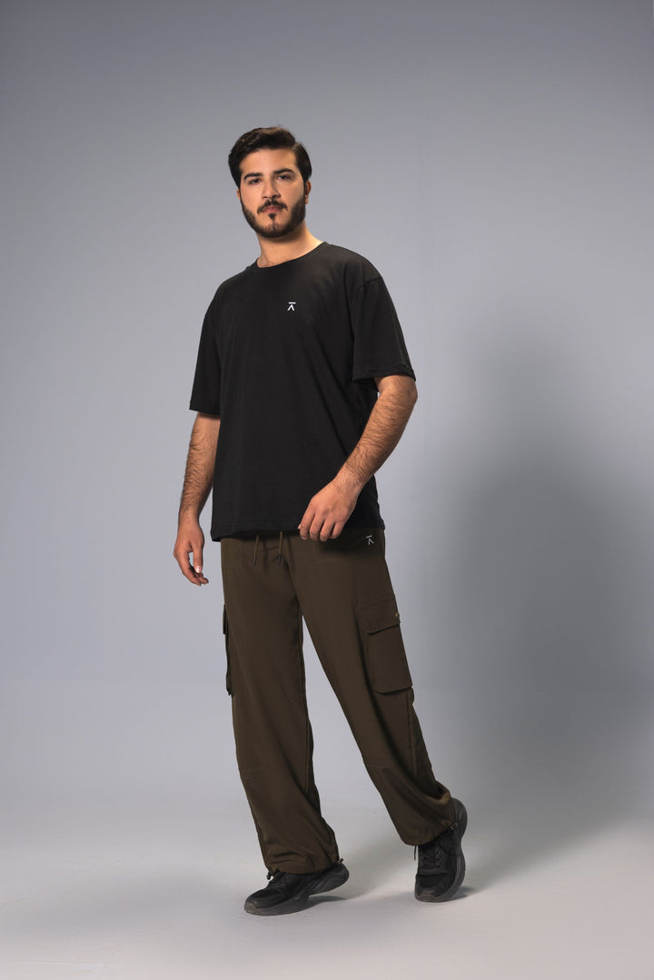 Men Over-Sized T-Shirt - Black