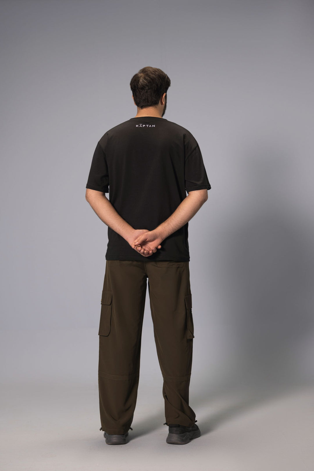 Men Over-Sized T-Shirt - Black