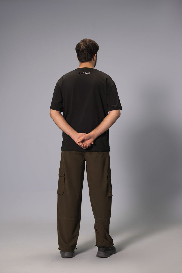 Men Over-Sized T-Shirt - Black