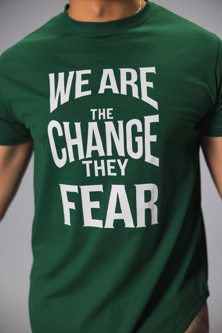 Men Premium Graphic Tees - Green