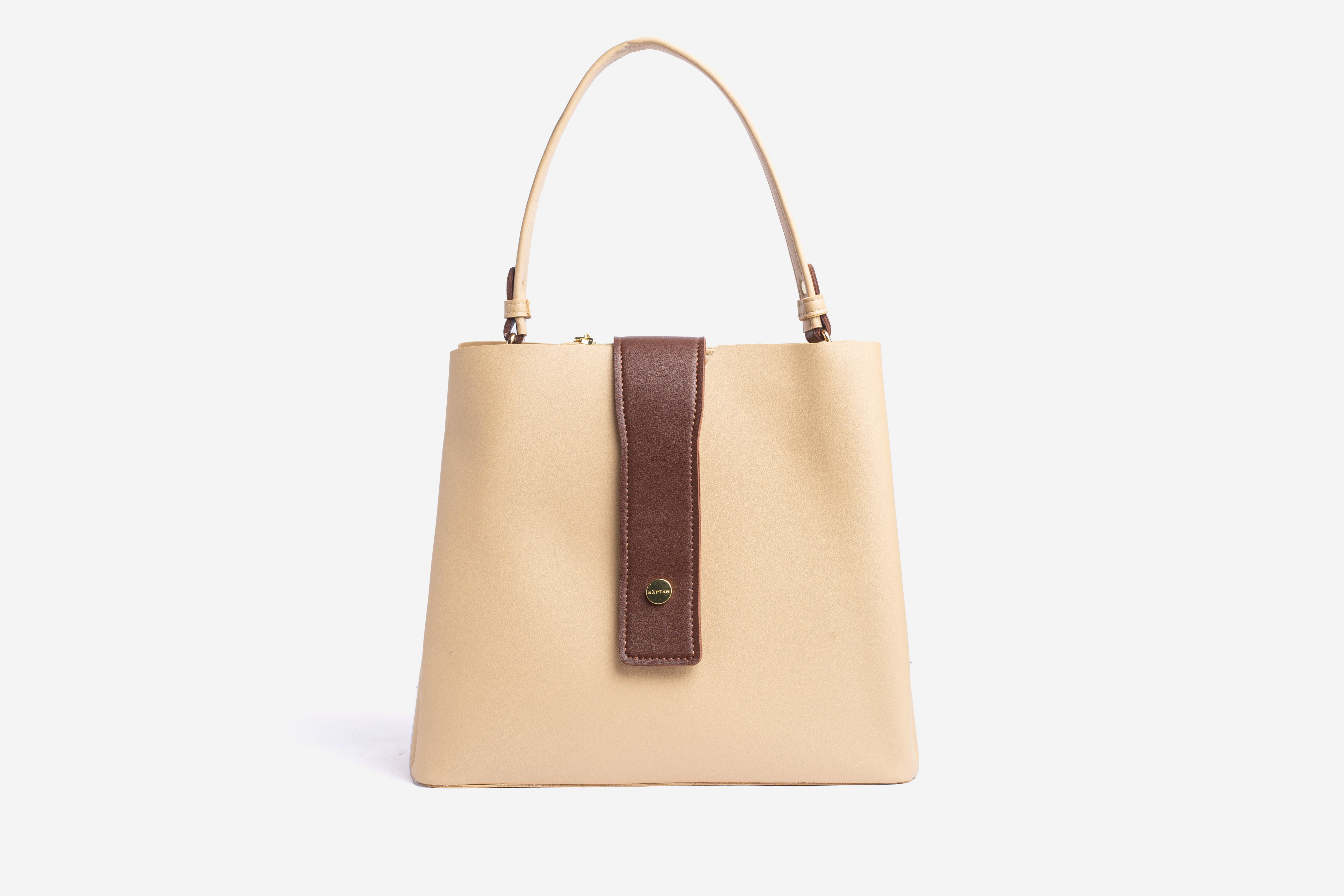 Verona Flip Tote Bag - Beige