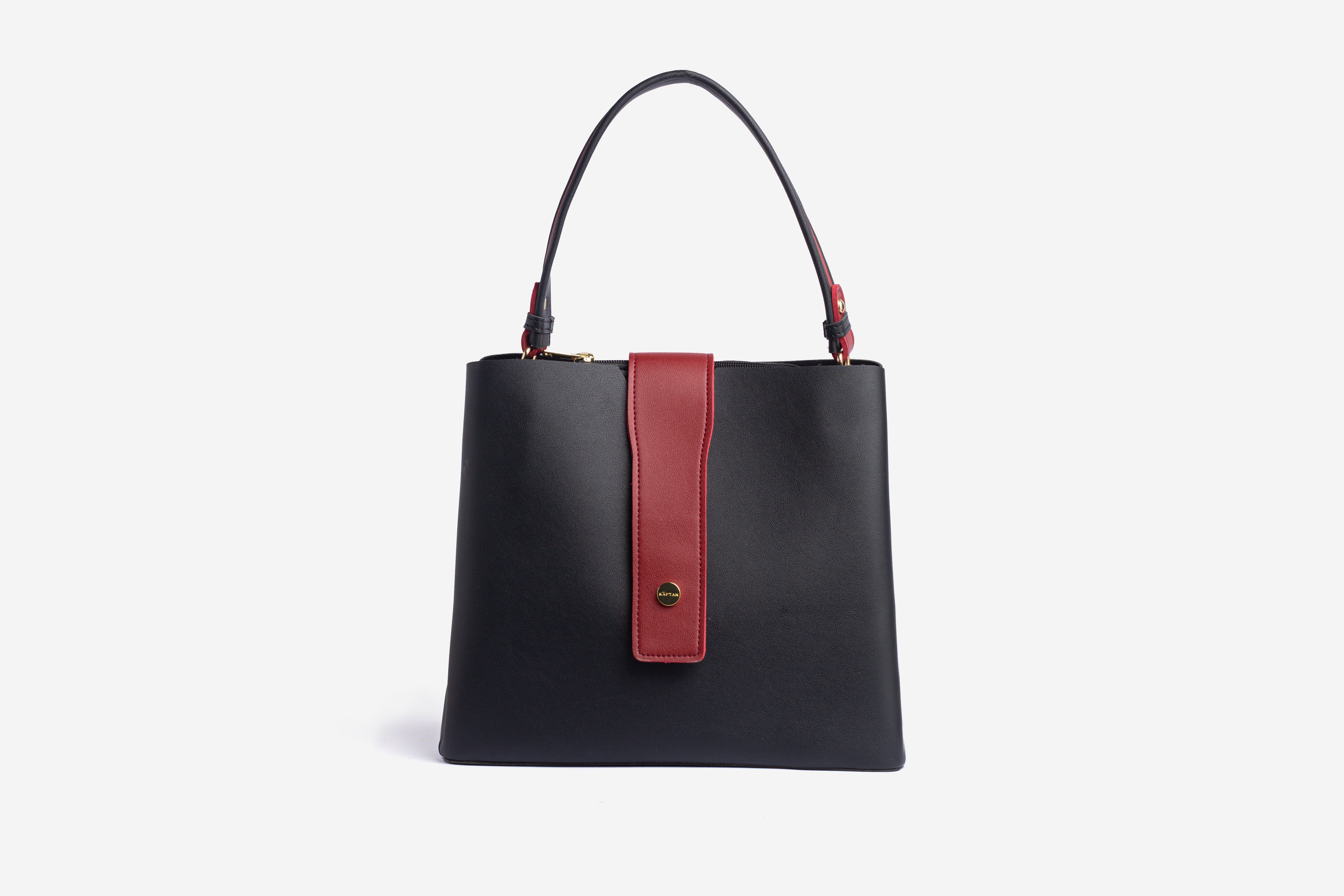 Verona Flip Tote Bag - Black