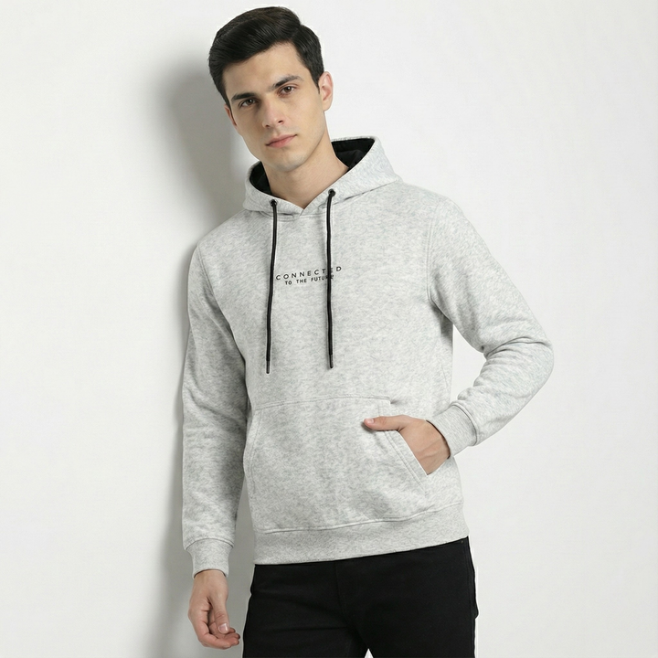 Premium Heather Gray Hoodie