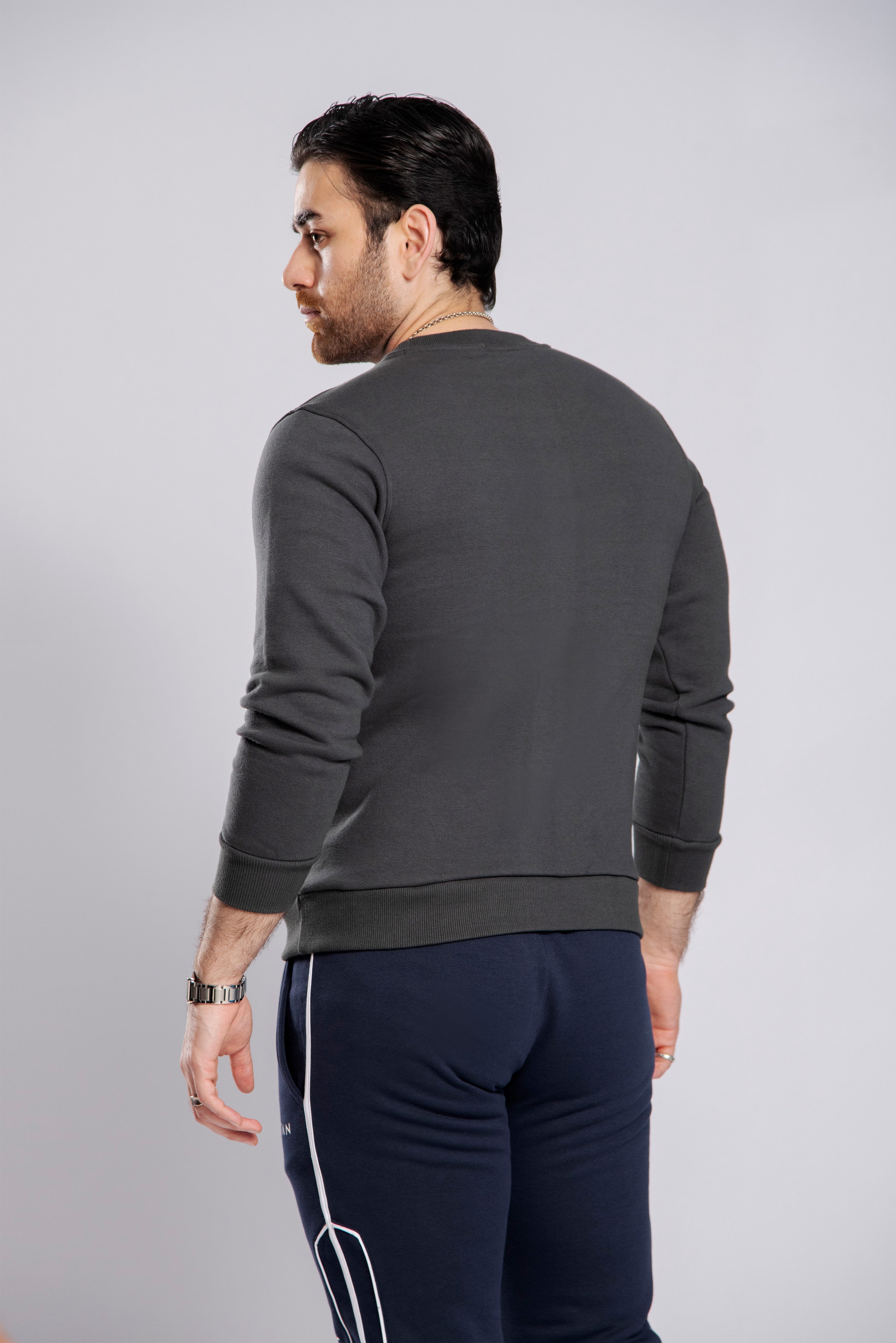 Birmingham Sweatshirt Premium Grey Mélange | Kaptan