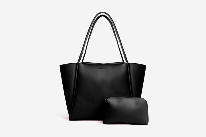 Della Dual Tote Bag - Black