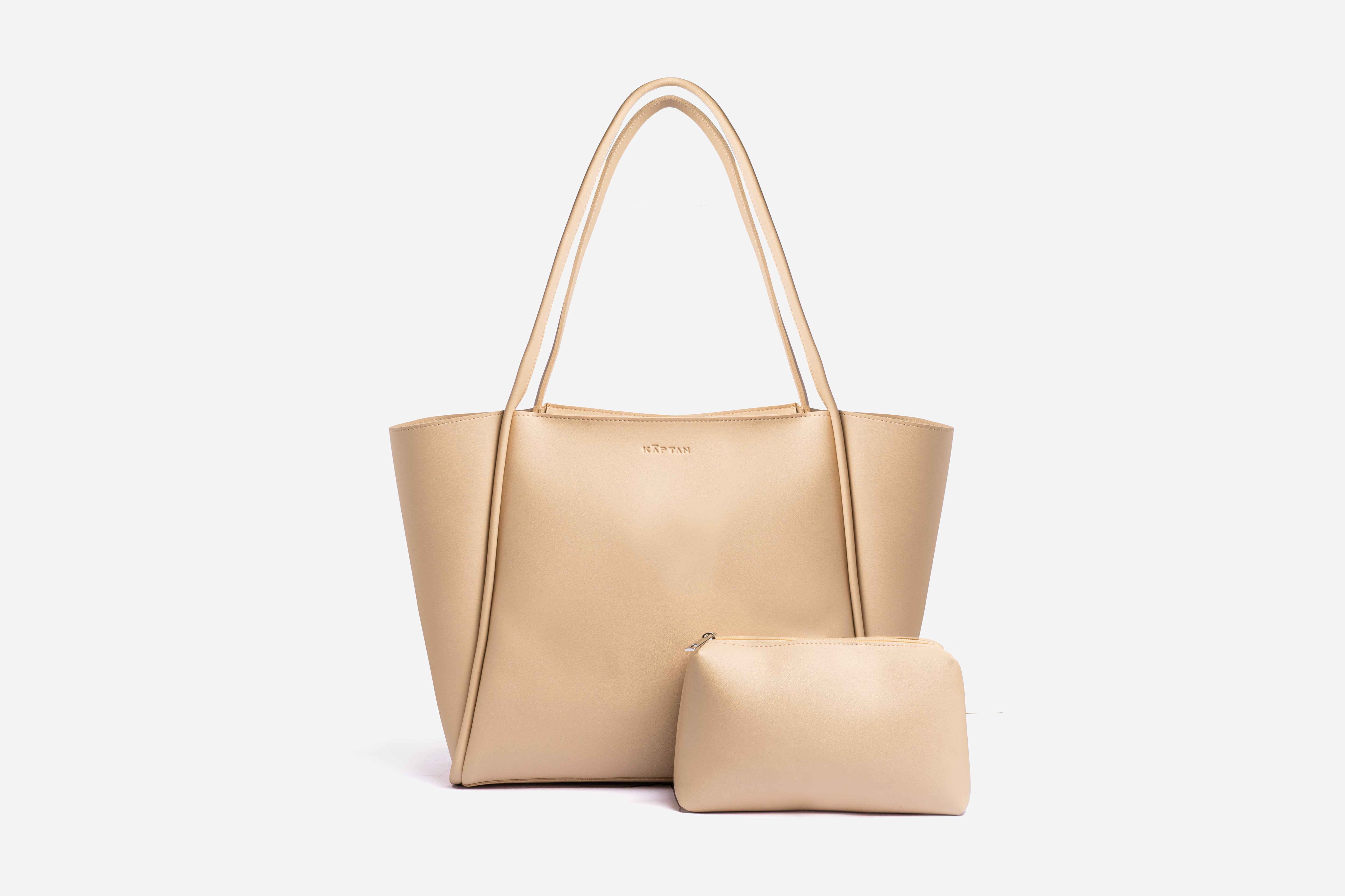 Della Dual Tote Bag - Cream