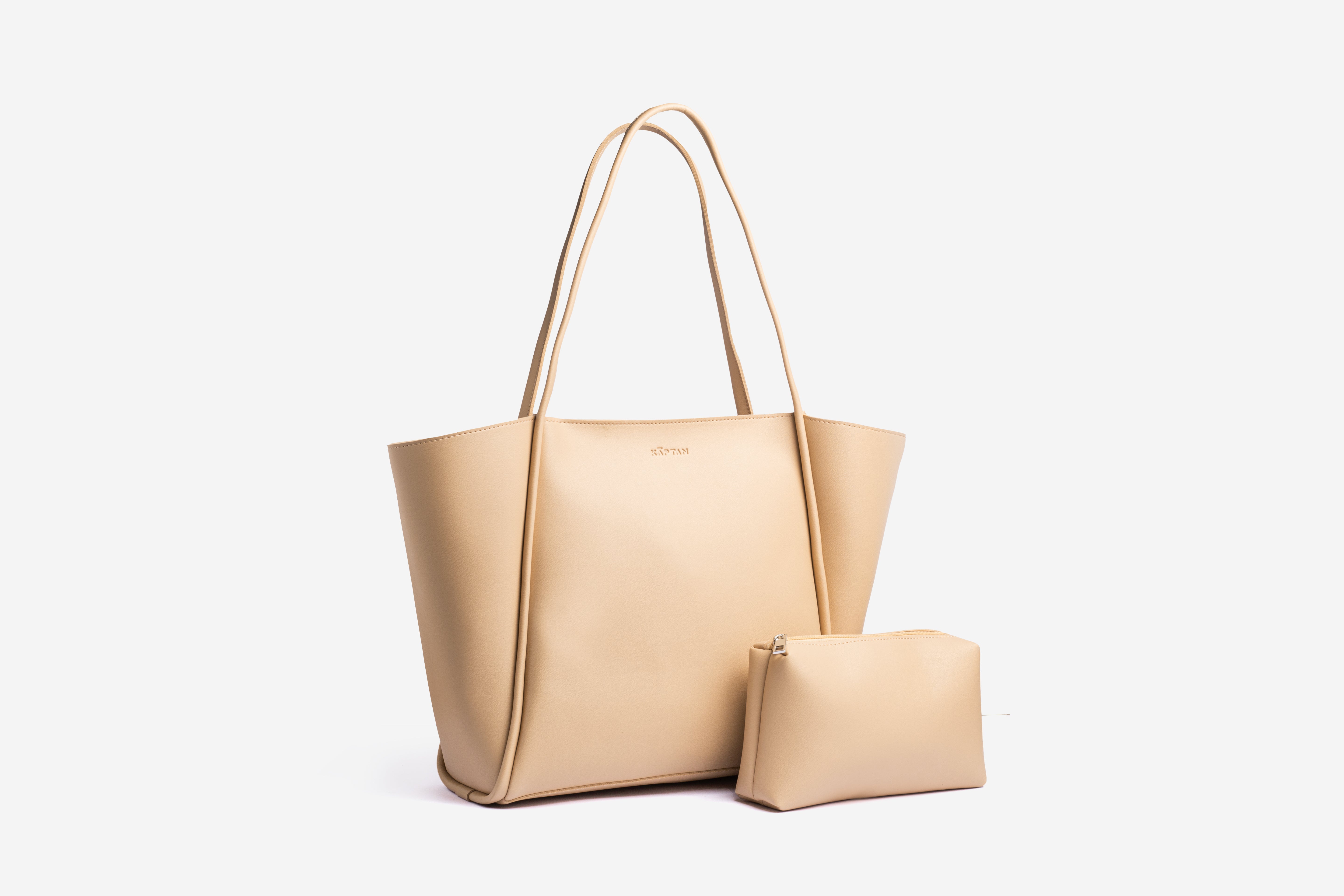 Della Dual Tote Bag - Cream