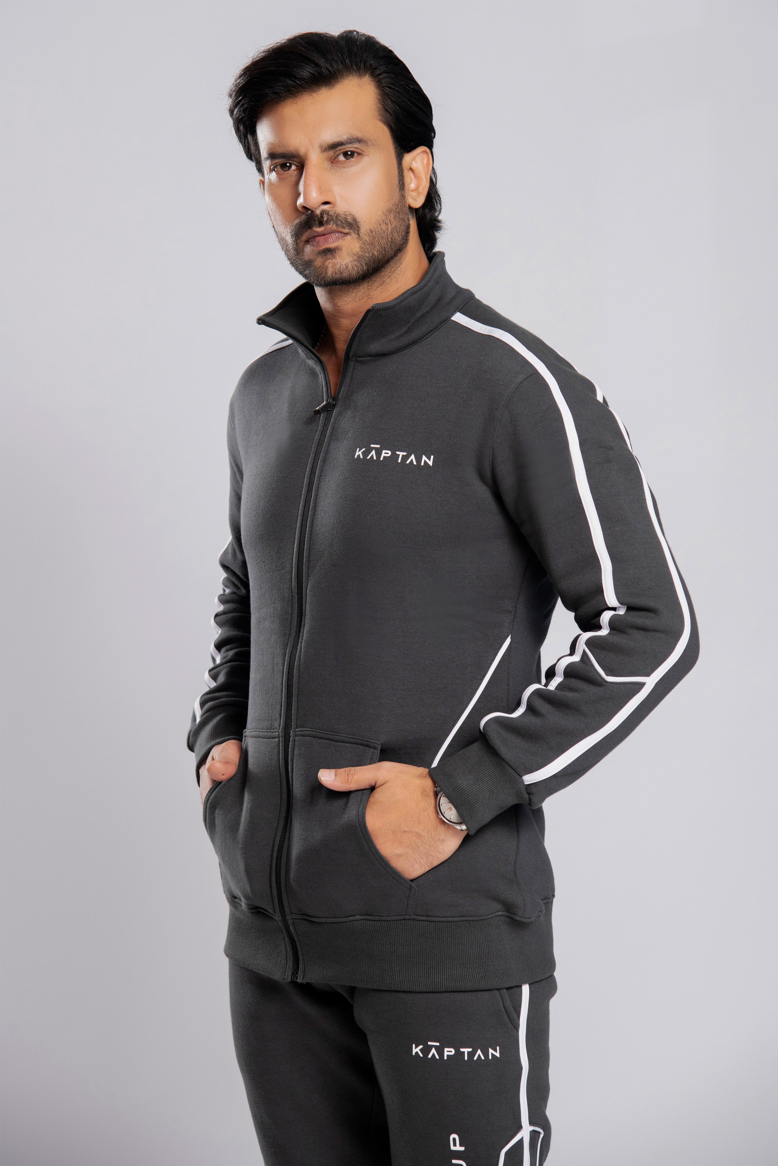 Liverpool Tracksuit Grey | Kaptan