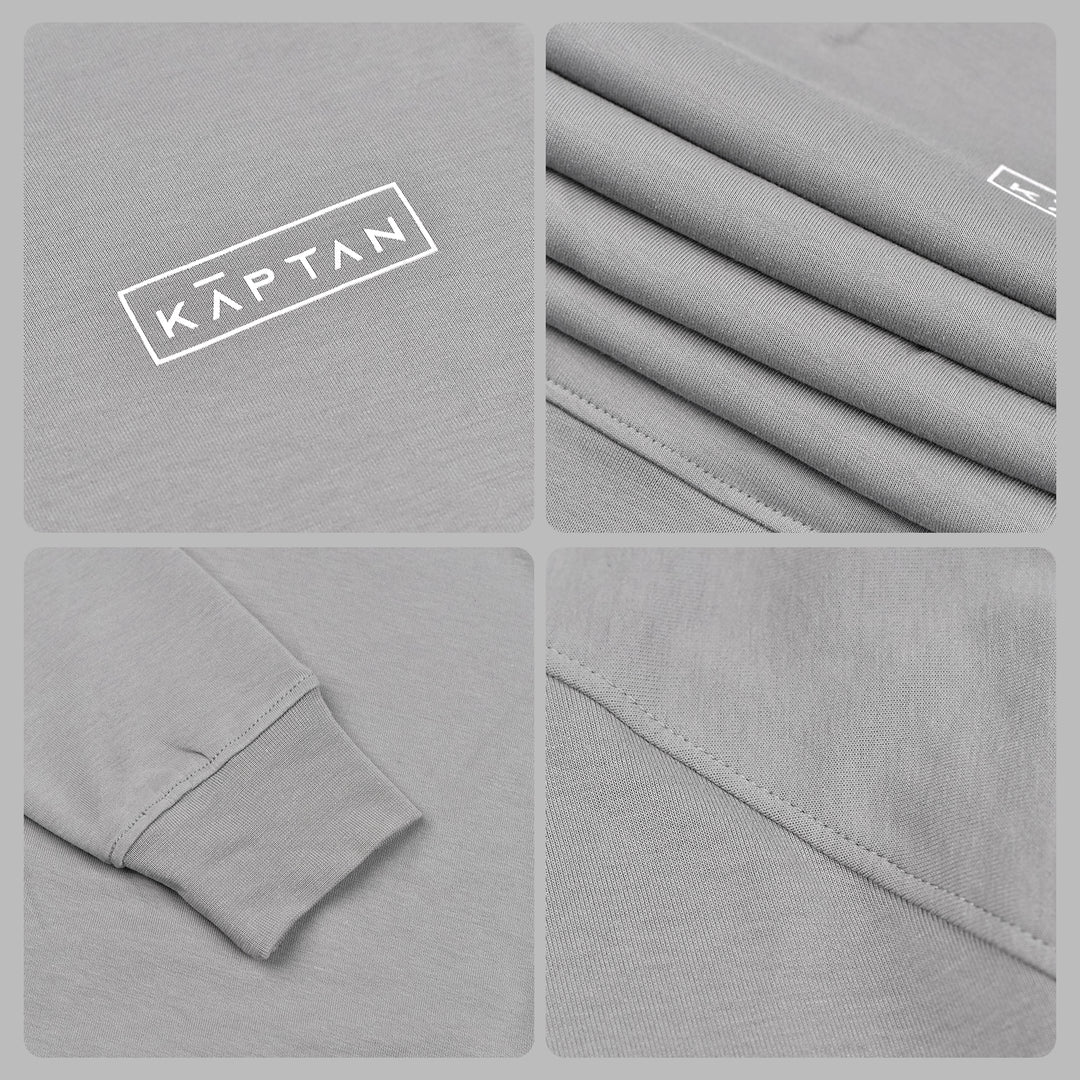 Leeds Sweatshirt Grey | Kaptan