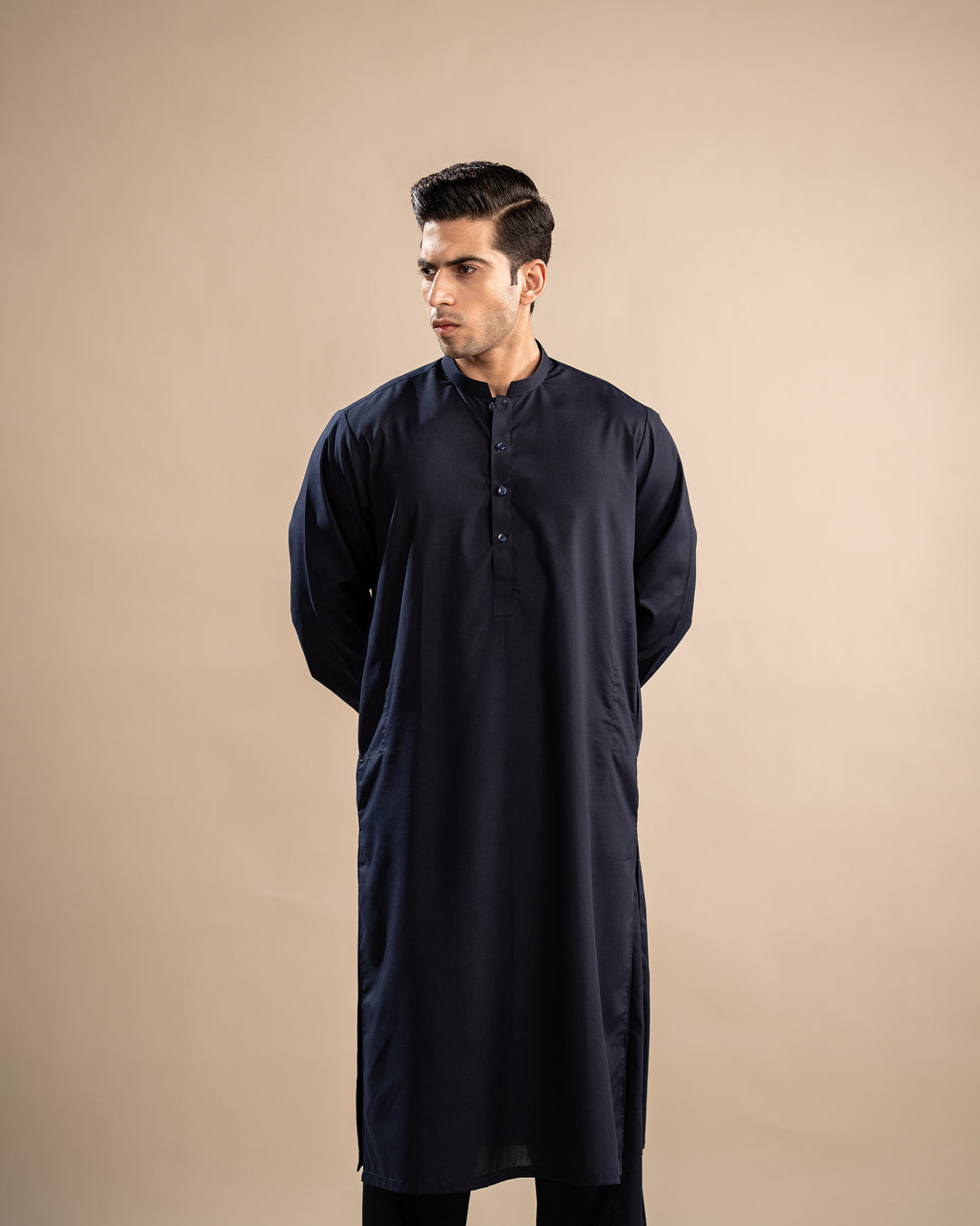 Navy Shalwar Kameez