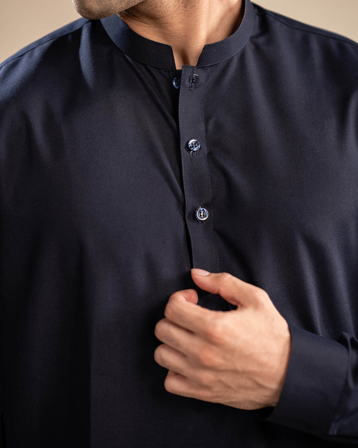Navy Shalwar Kameez