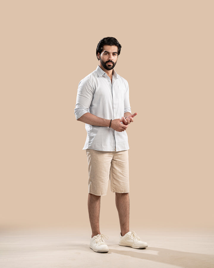 Ice Blue Kaptan Signature Shirt