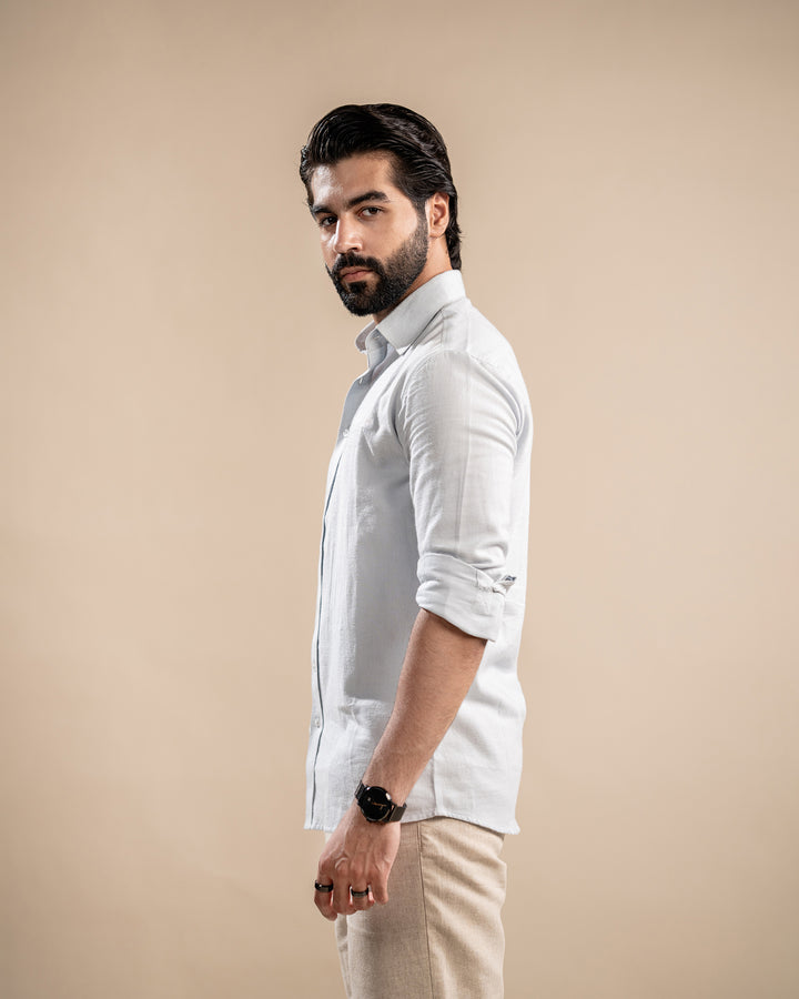 Ice Blue Kaptan Signature Shirt