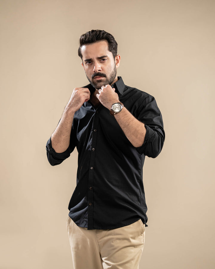 Black Casual Shirt