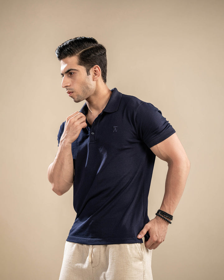 Navy Basic Polo