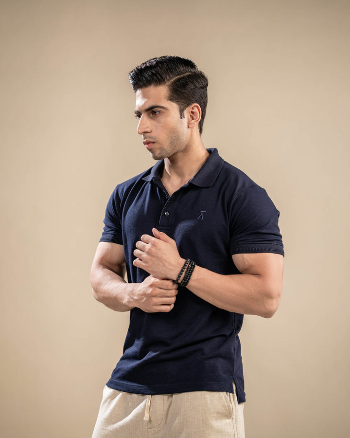 Navy Basic Polo