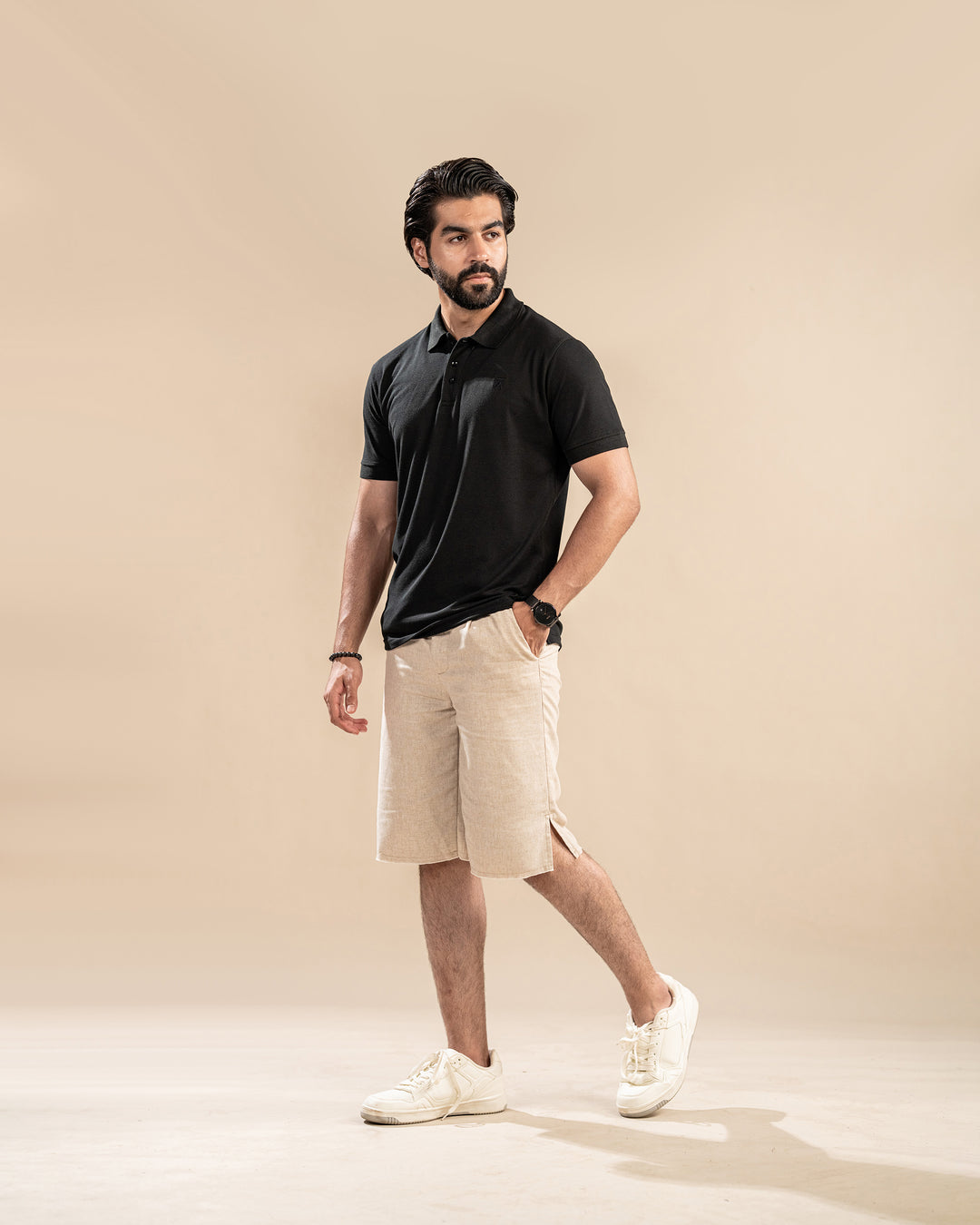 Black Basic Polo