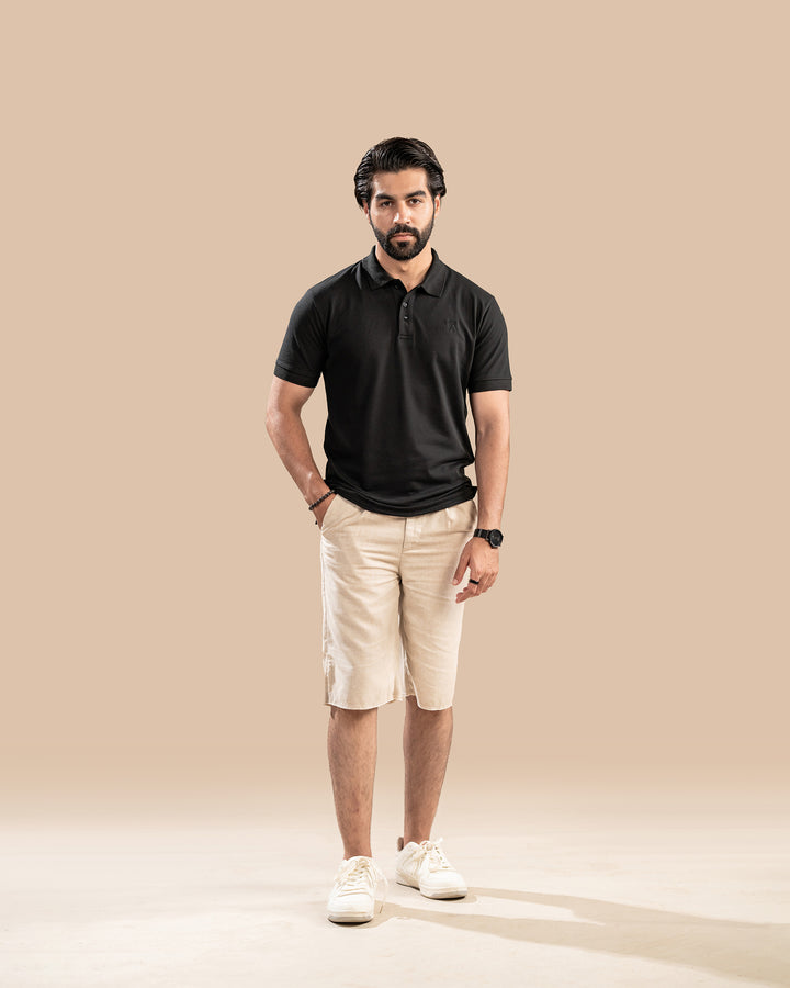 Black Basic Polo