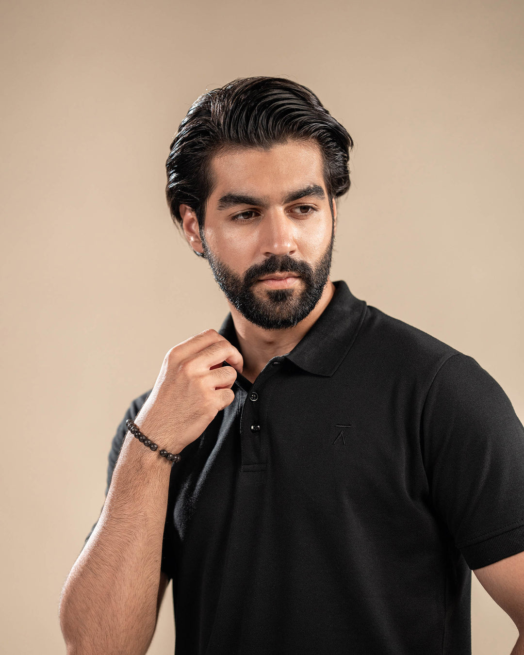Black Basic Polo