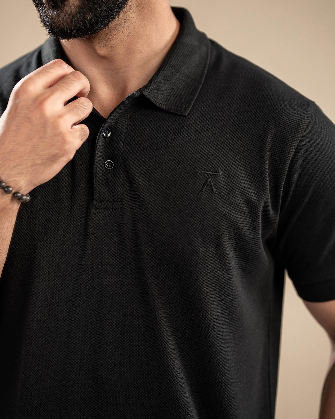 Black Basic Polo