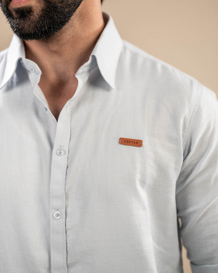 Ice Blue Casual Shirt