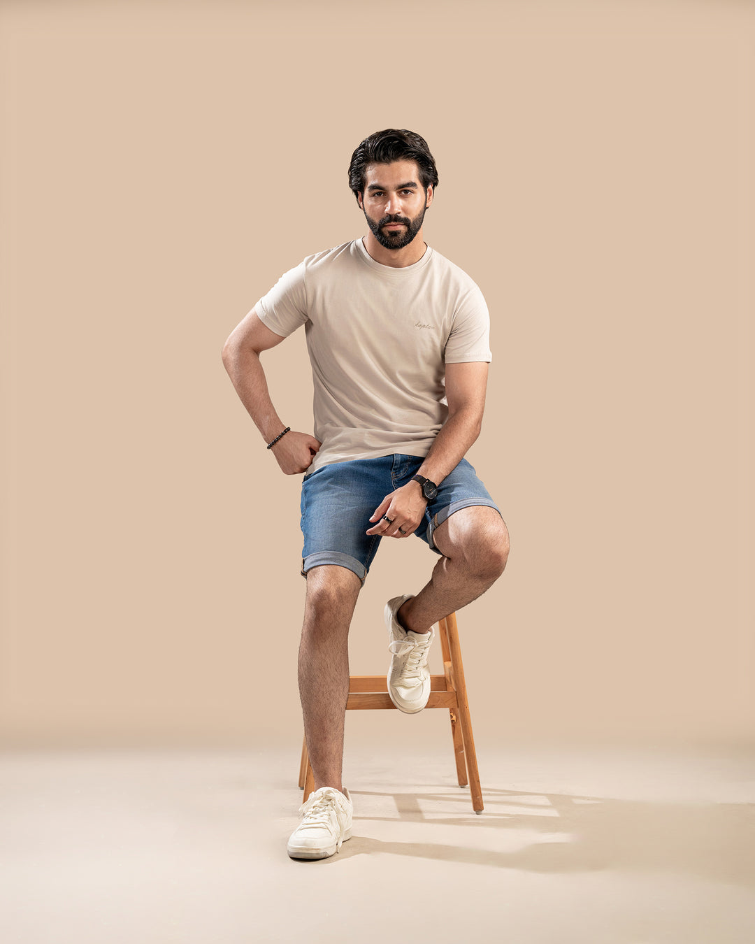 Beige Signature Shirt