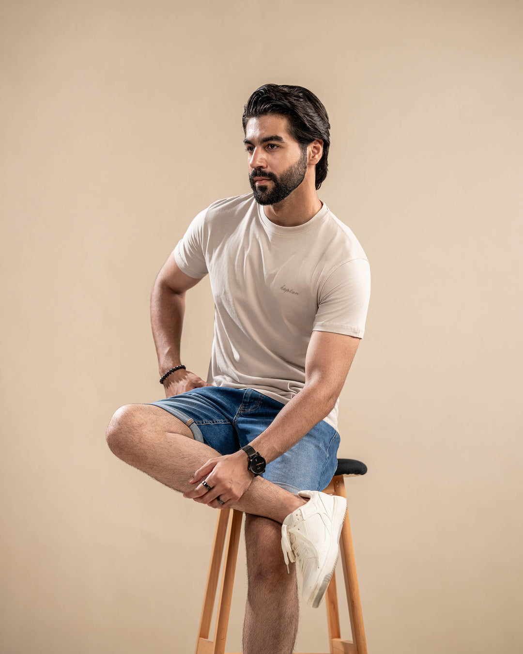 Beige Signature Shirt