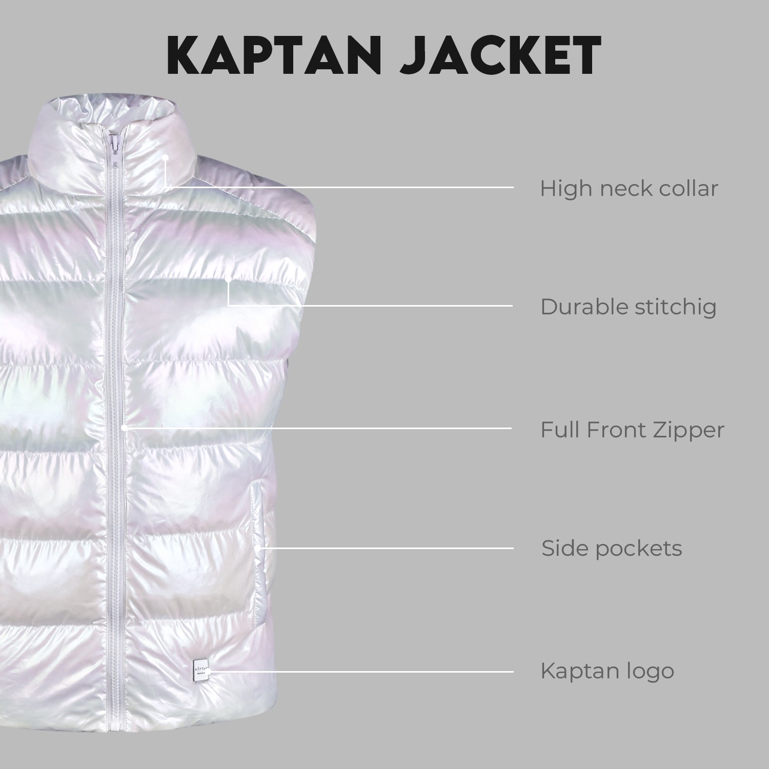 Pearl Puffy Vest | Kaptan