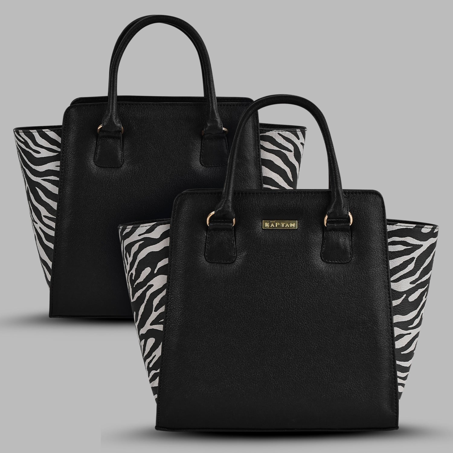 Zebra Luxe Tote