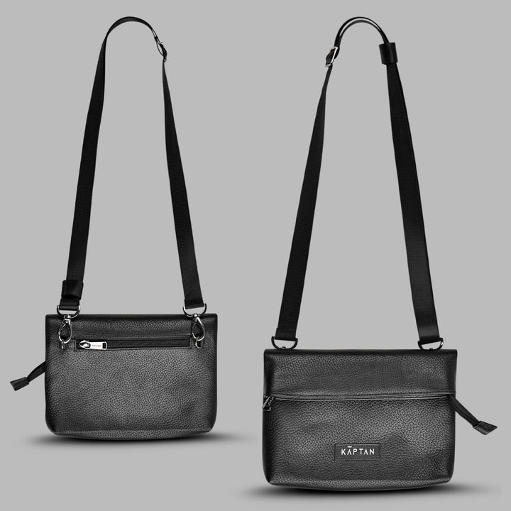 Carbon Compact Crossbody Bag