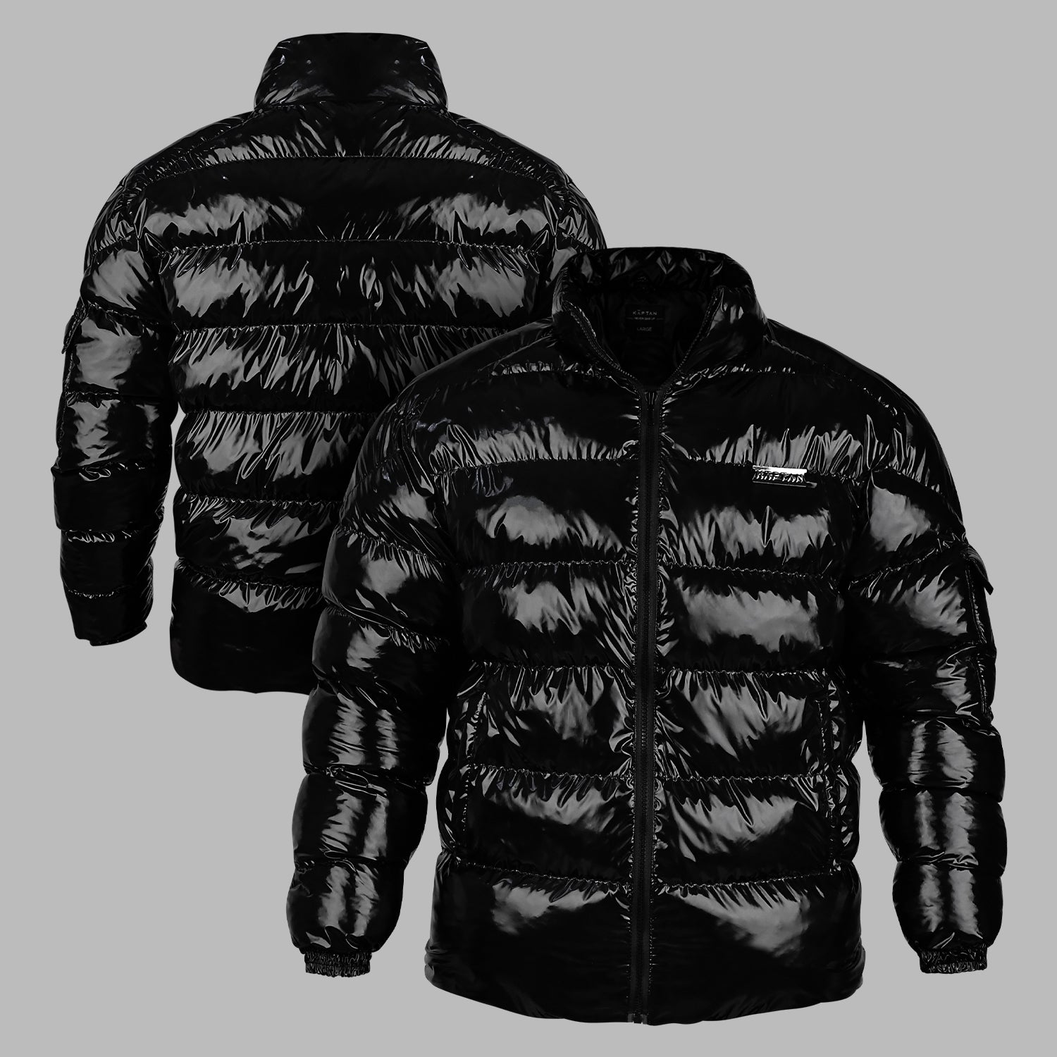 Men Jet Puffy Gloss Jacket | Kaptan