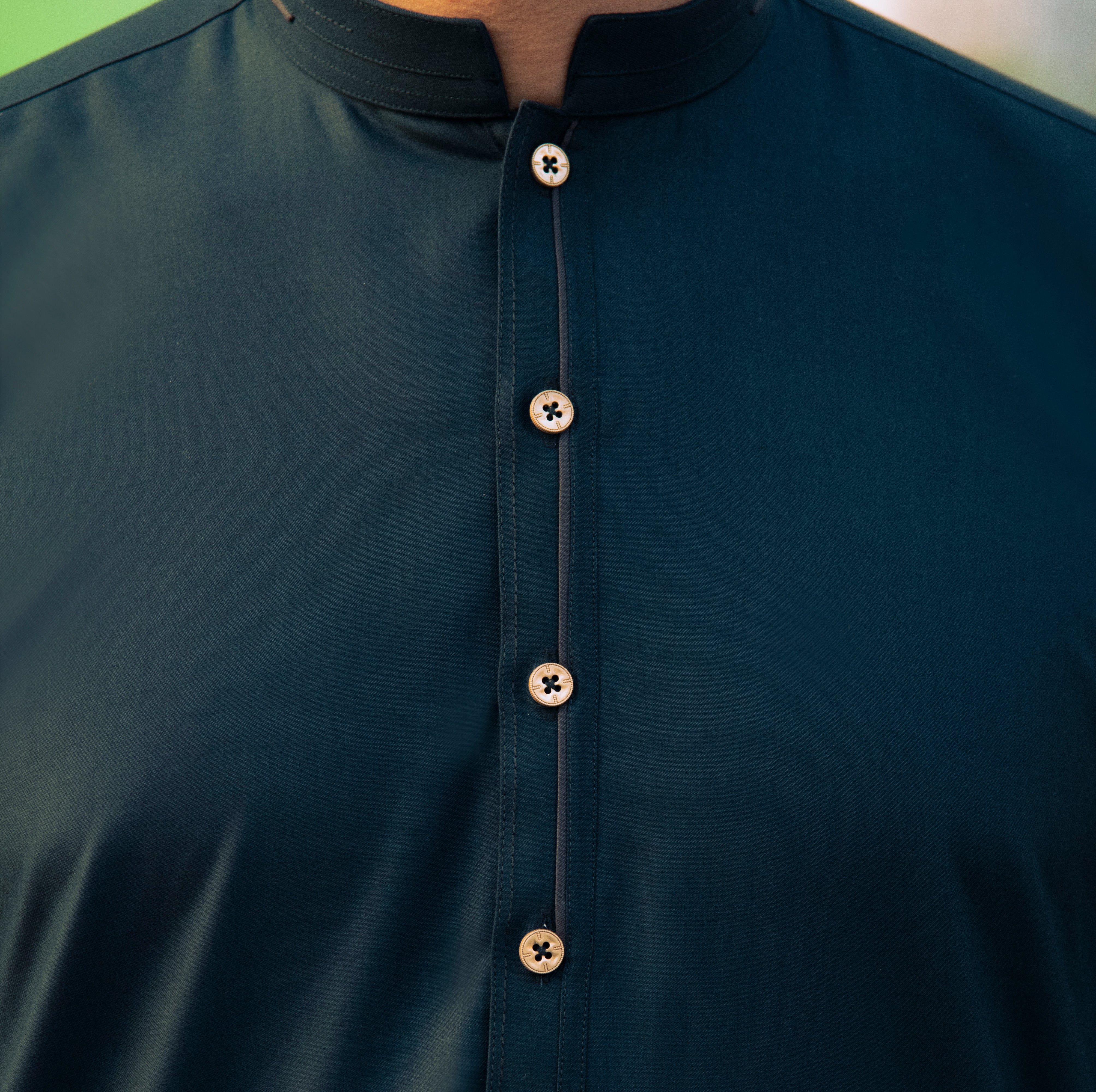 Subtle Frost Shalwar Kameez - Teal | Kaptan