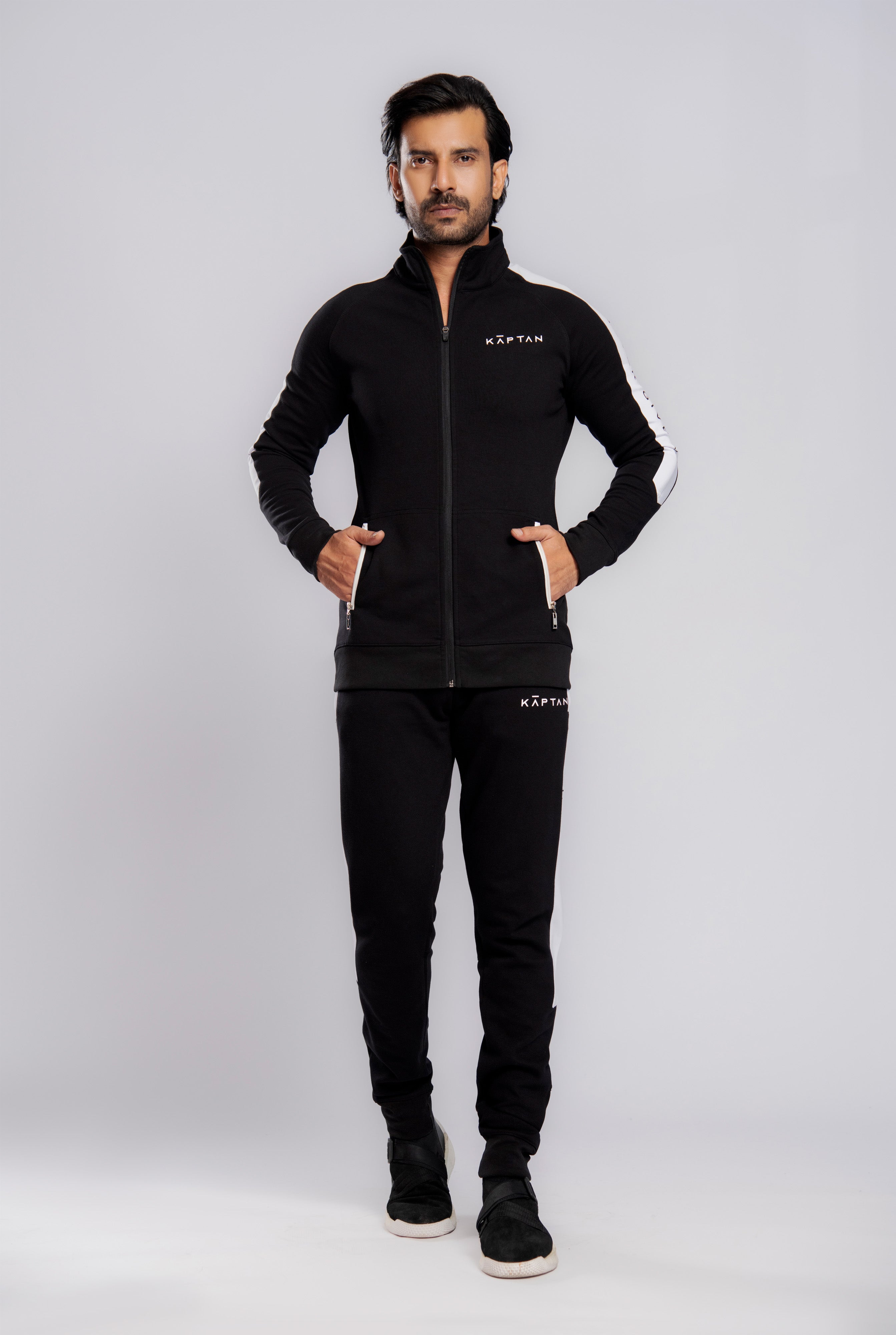 Black Oxford Tracksuit | Kaptan