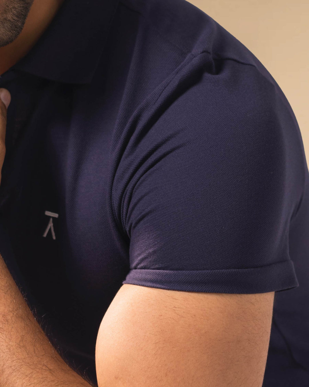 Men Basic Polo Shirt - Navy