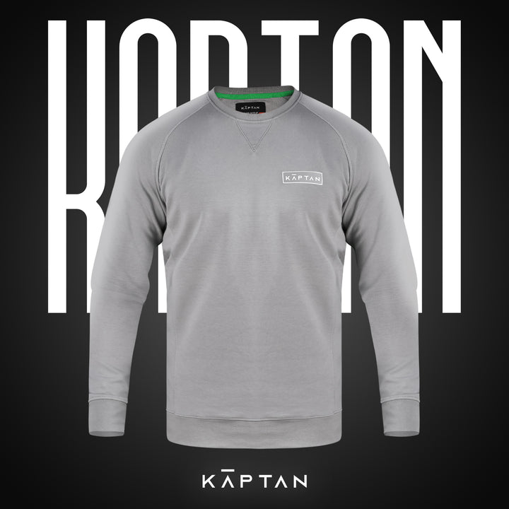 Leeds Sweatshirt Grey | Kaptan