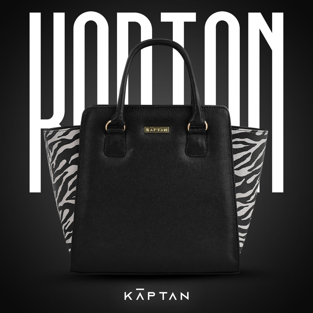 Zebra Luxe Tote