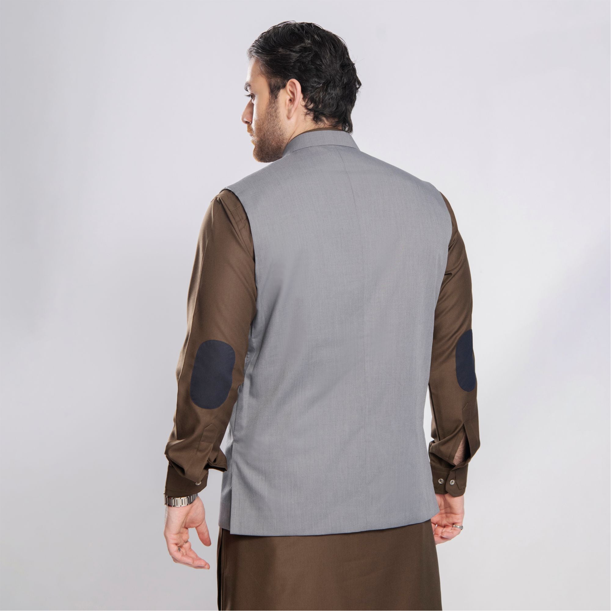 Grey Tropical Blend Waistcoat – Kaptan