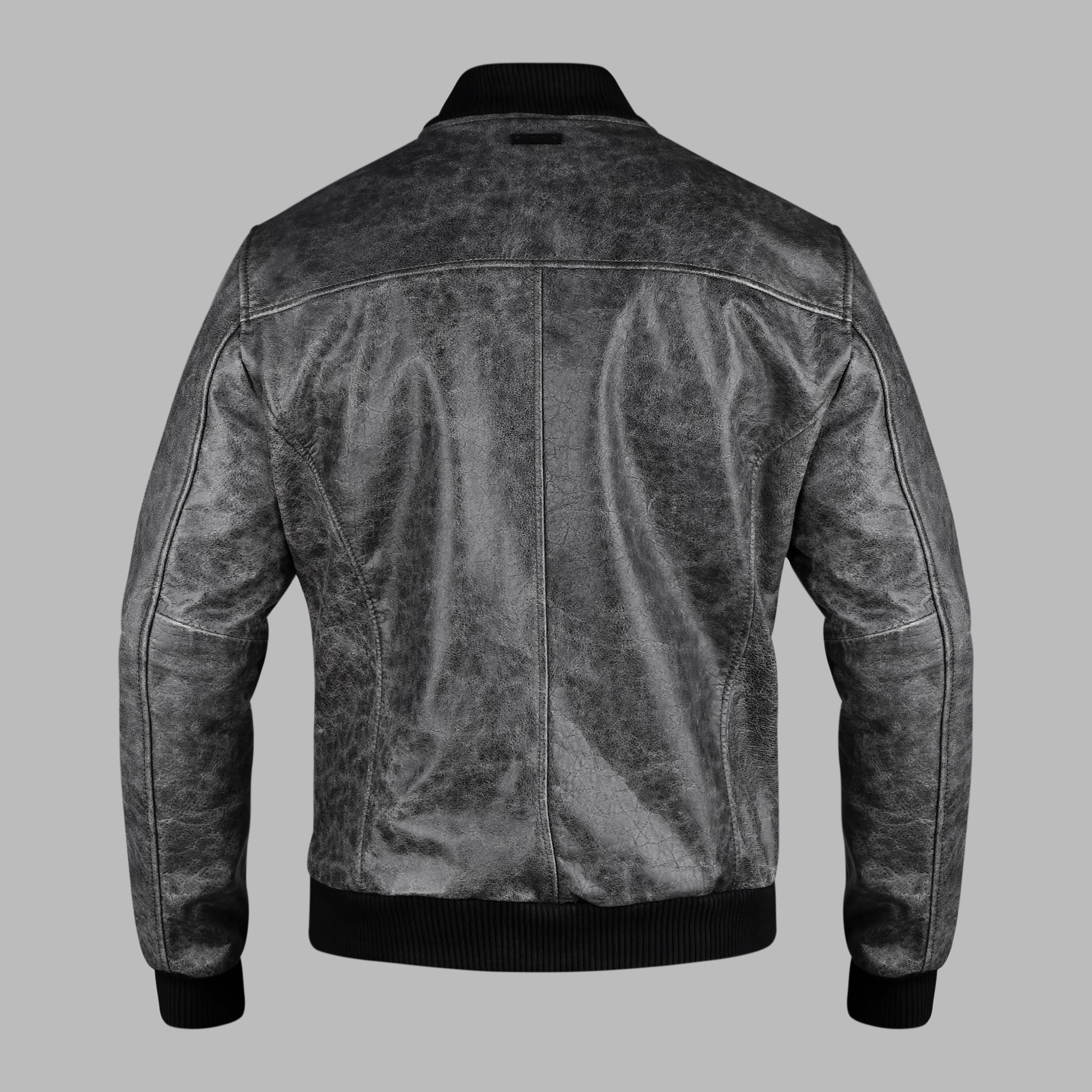 Iron Edge Bomber Jacket - Charcoal grey | Kaptan