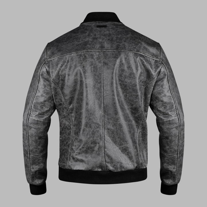 Iron Edge Bomber Jacket - Charcoal grey | Kaptan