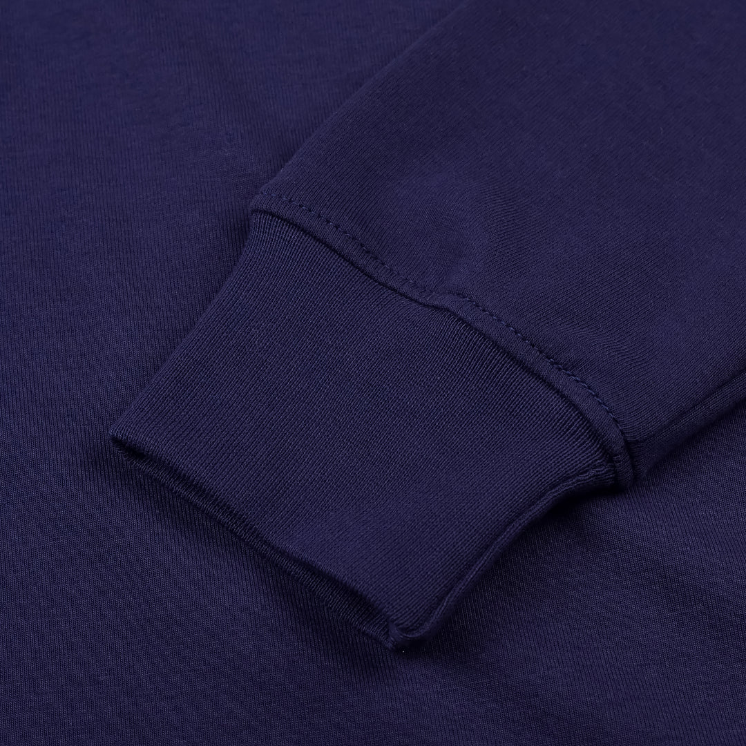 Leeds Sweatshirt Navy Blue | Kaptan