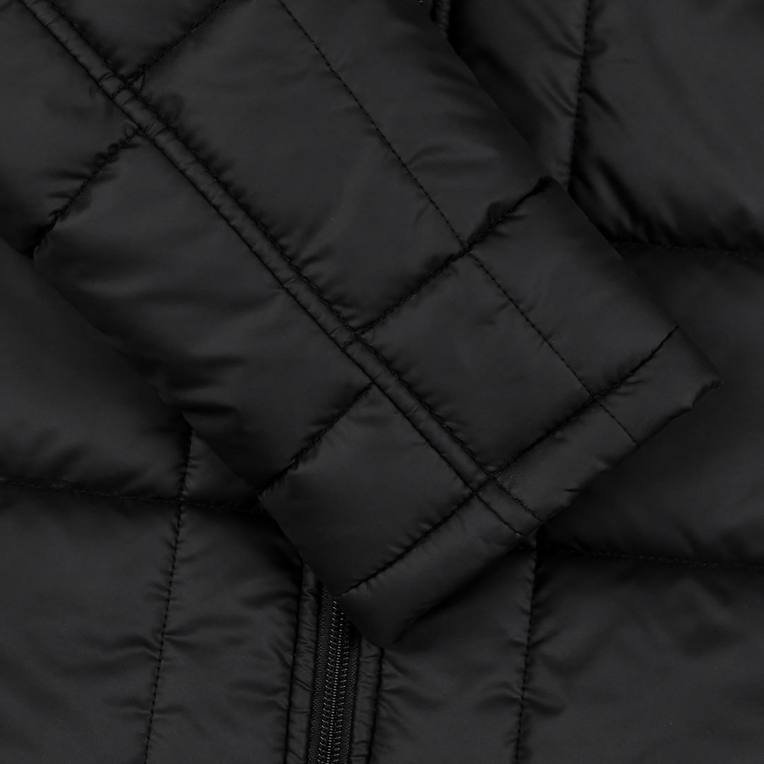 Mens Puffer Jacket Black | Kaptan