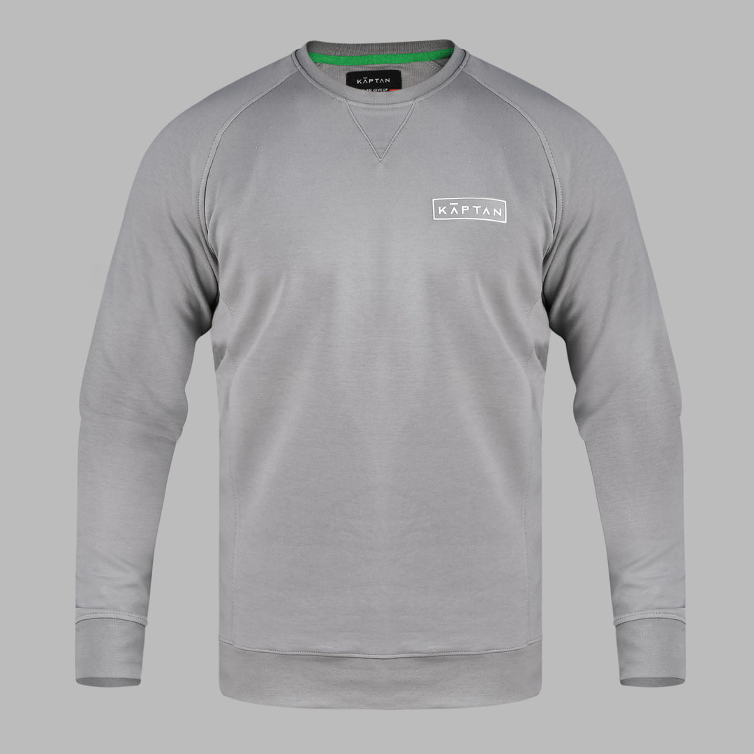 Leeds Sweatshirt Grey | Kaptan