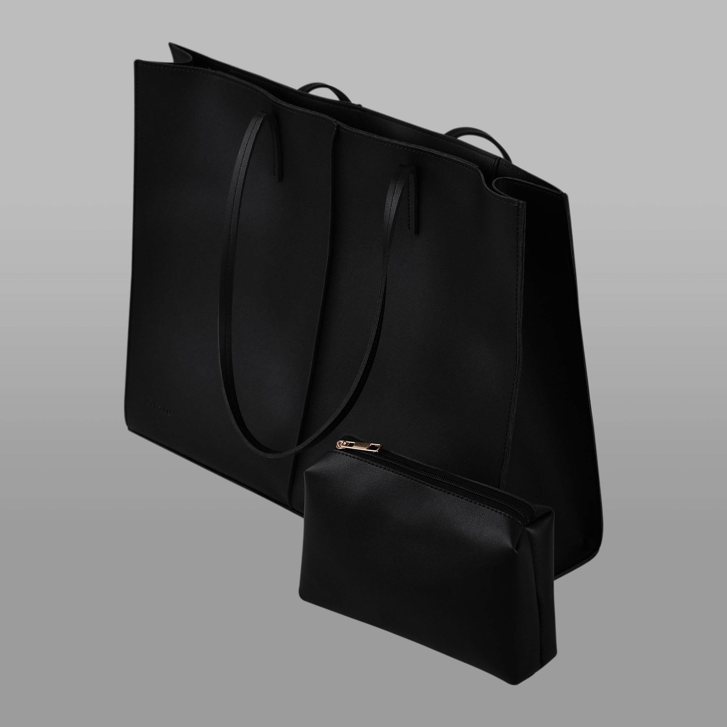 Noir Tote Bag- Black